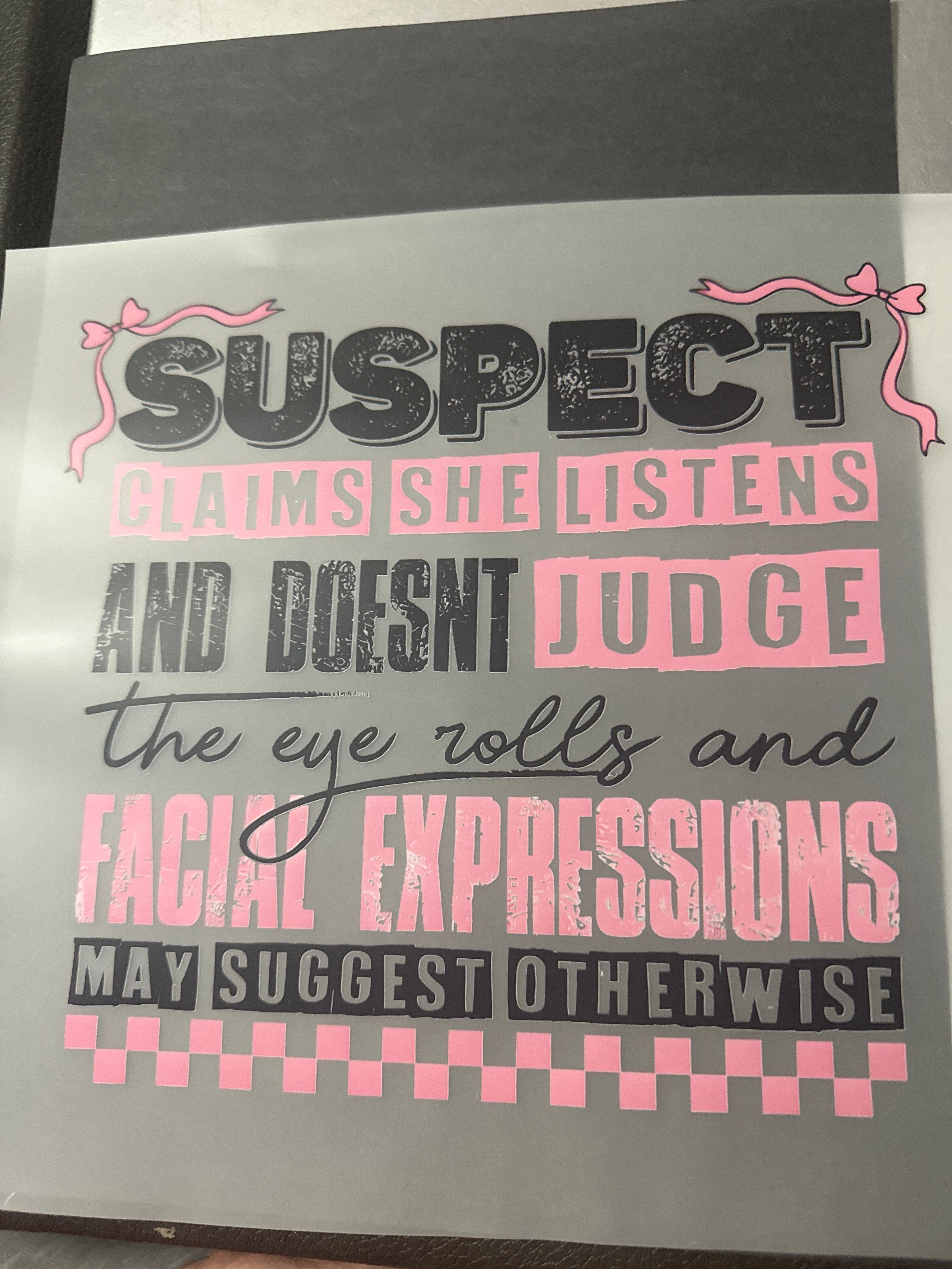 Suspect claims she listens and doesn’t judge