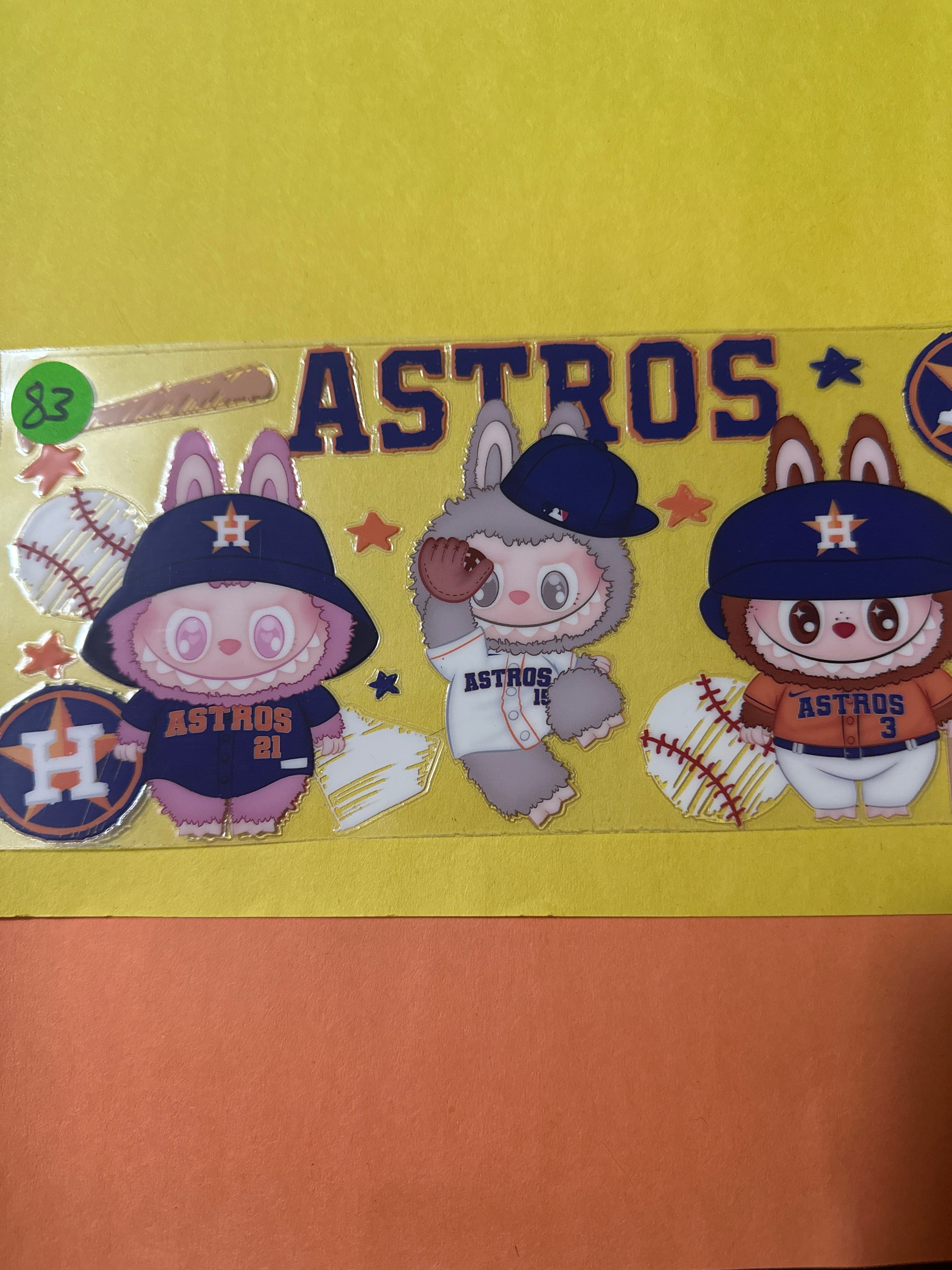 Astros Labubu #83