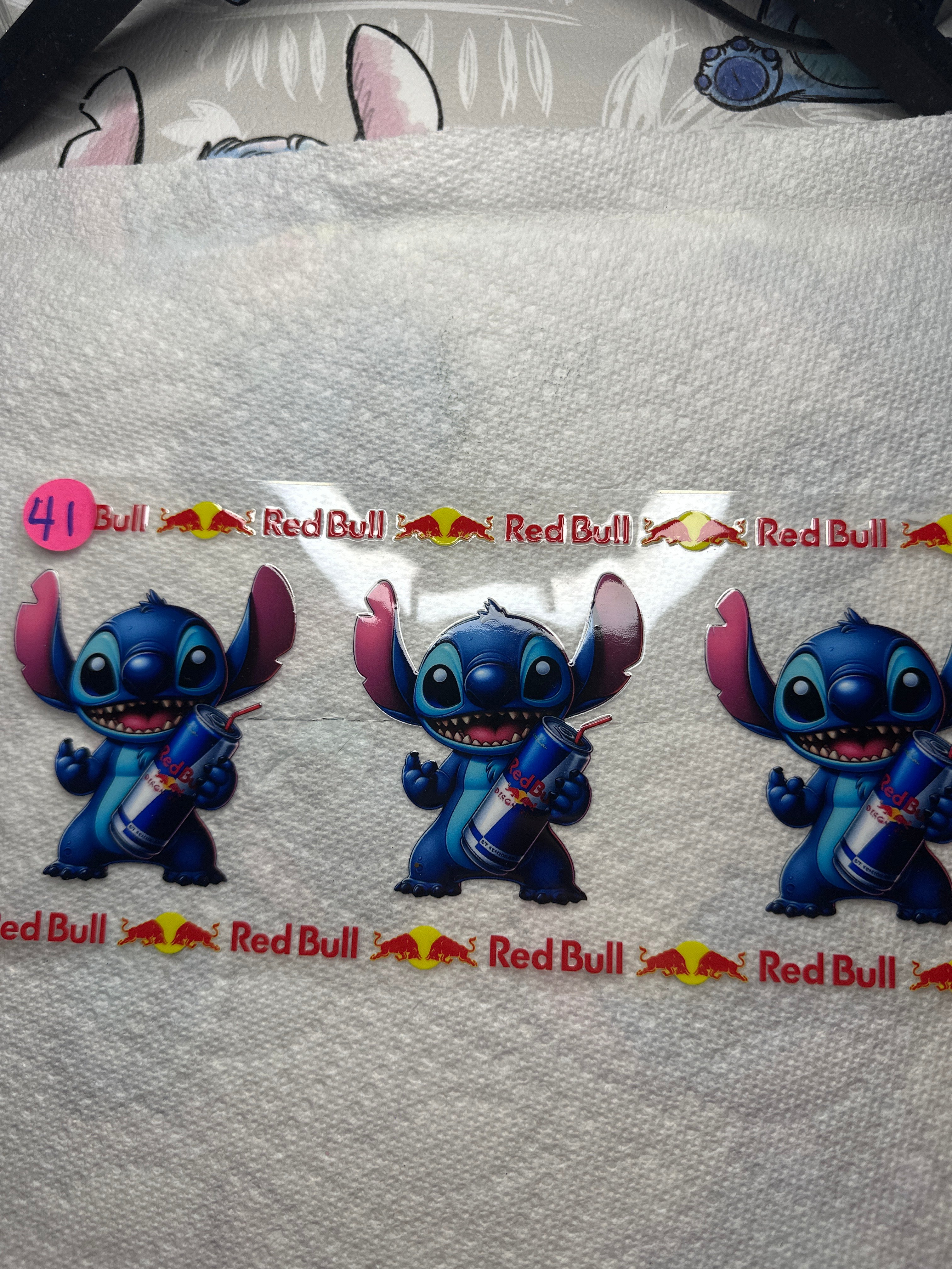 Stitch Red Bull #41