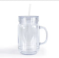 Customize a 20oz Mason Jar Snow Globe Cup