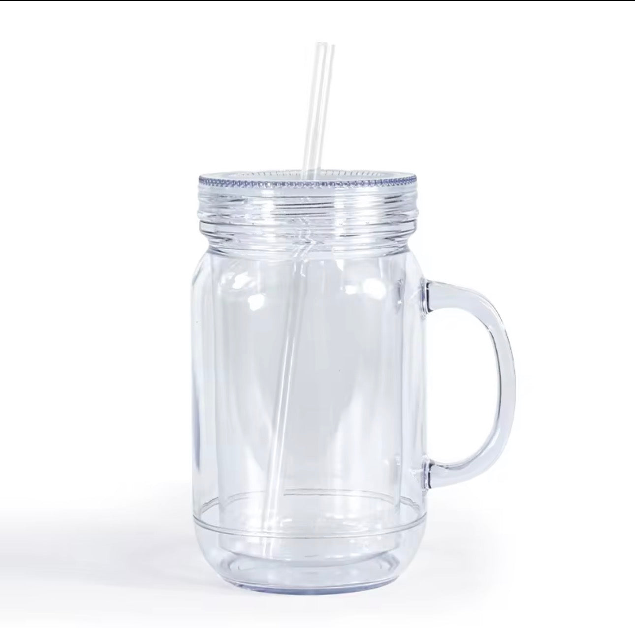 Customize a 20oz Mason Jar Snow Globe Cup
