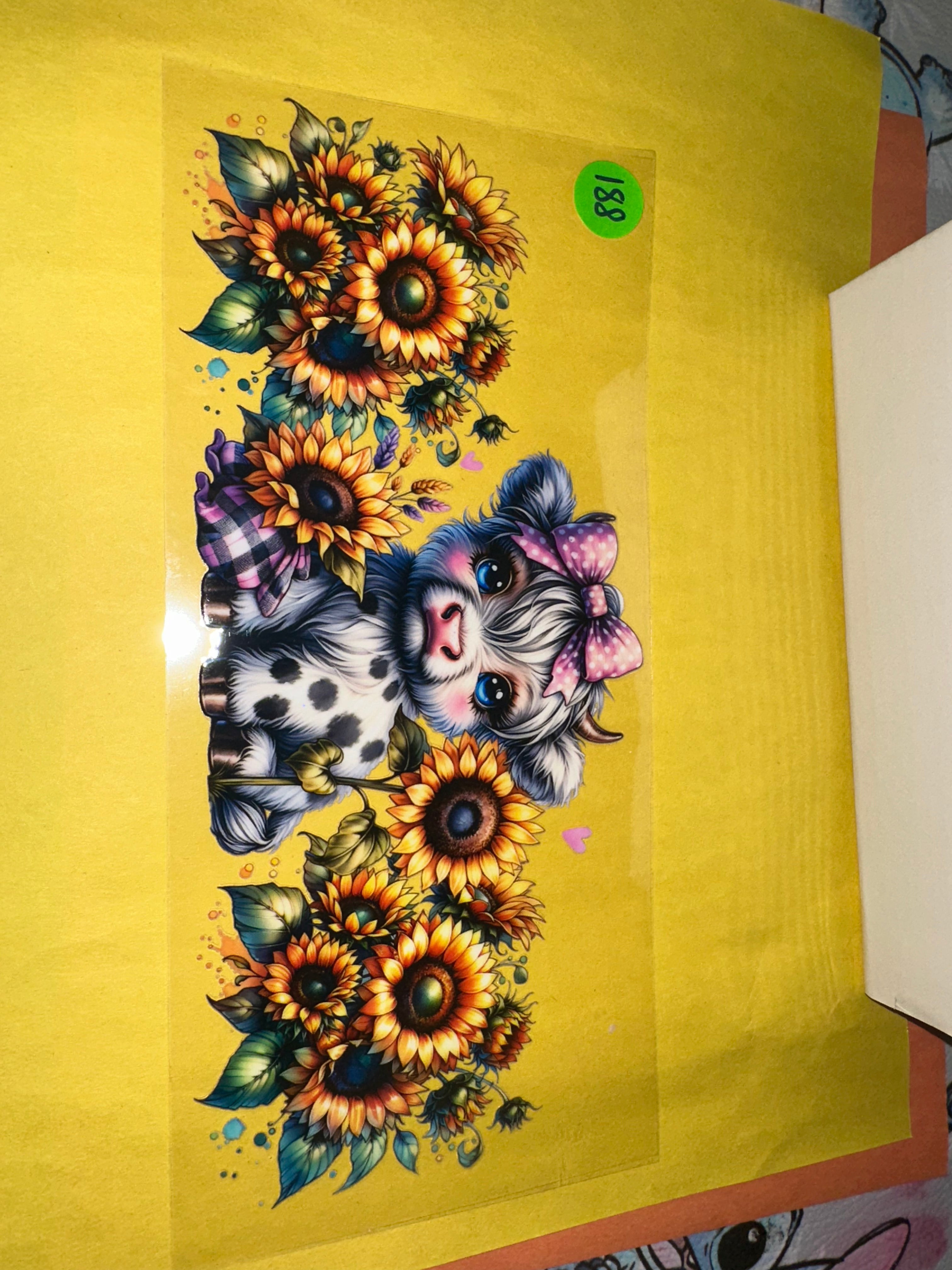 Sunflower  Cow #188