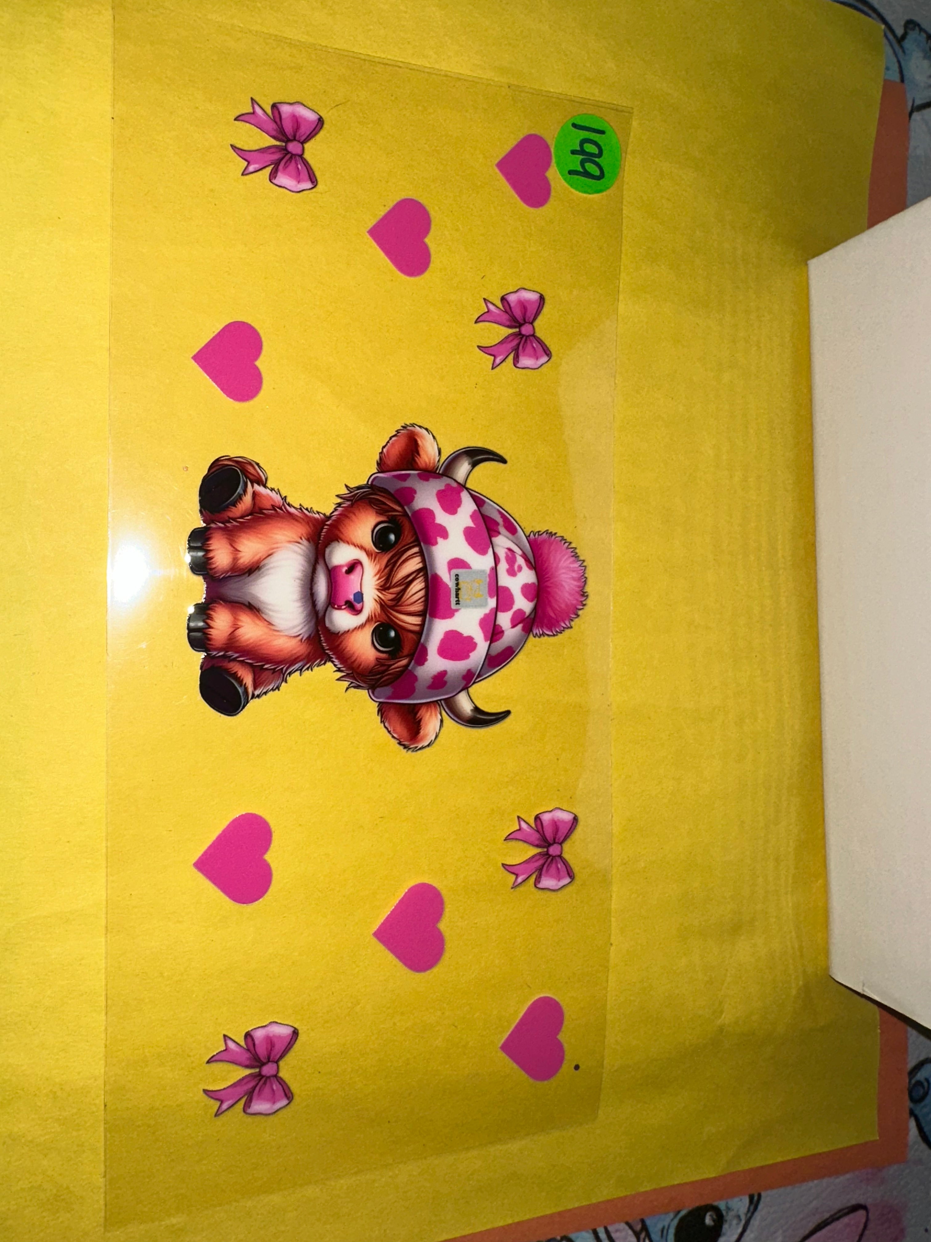 Pink Cow #199