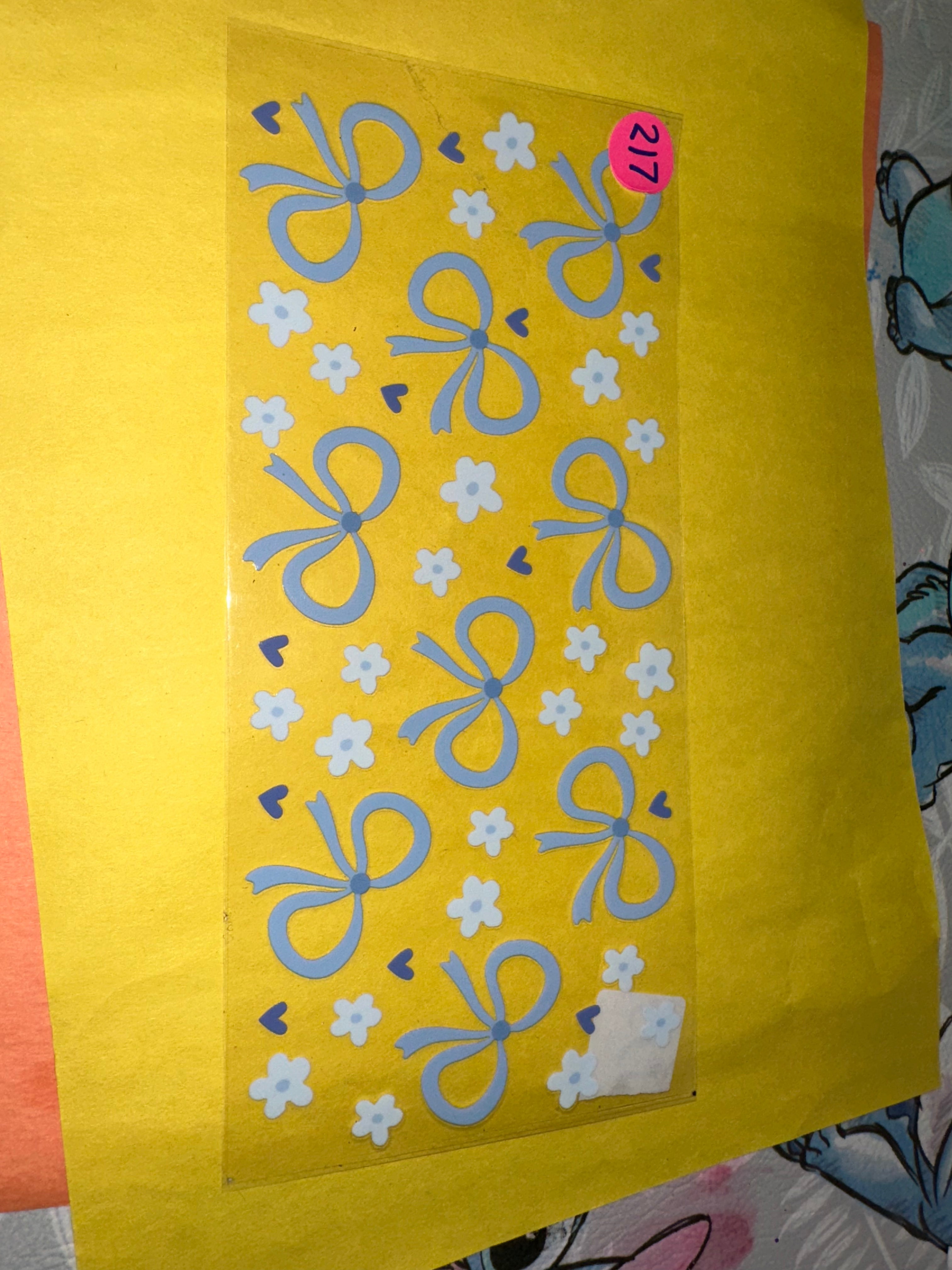 Blue Bows #217
