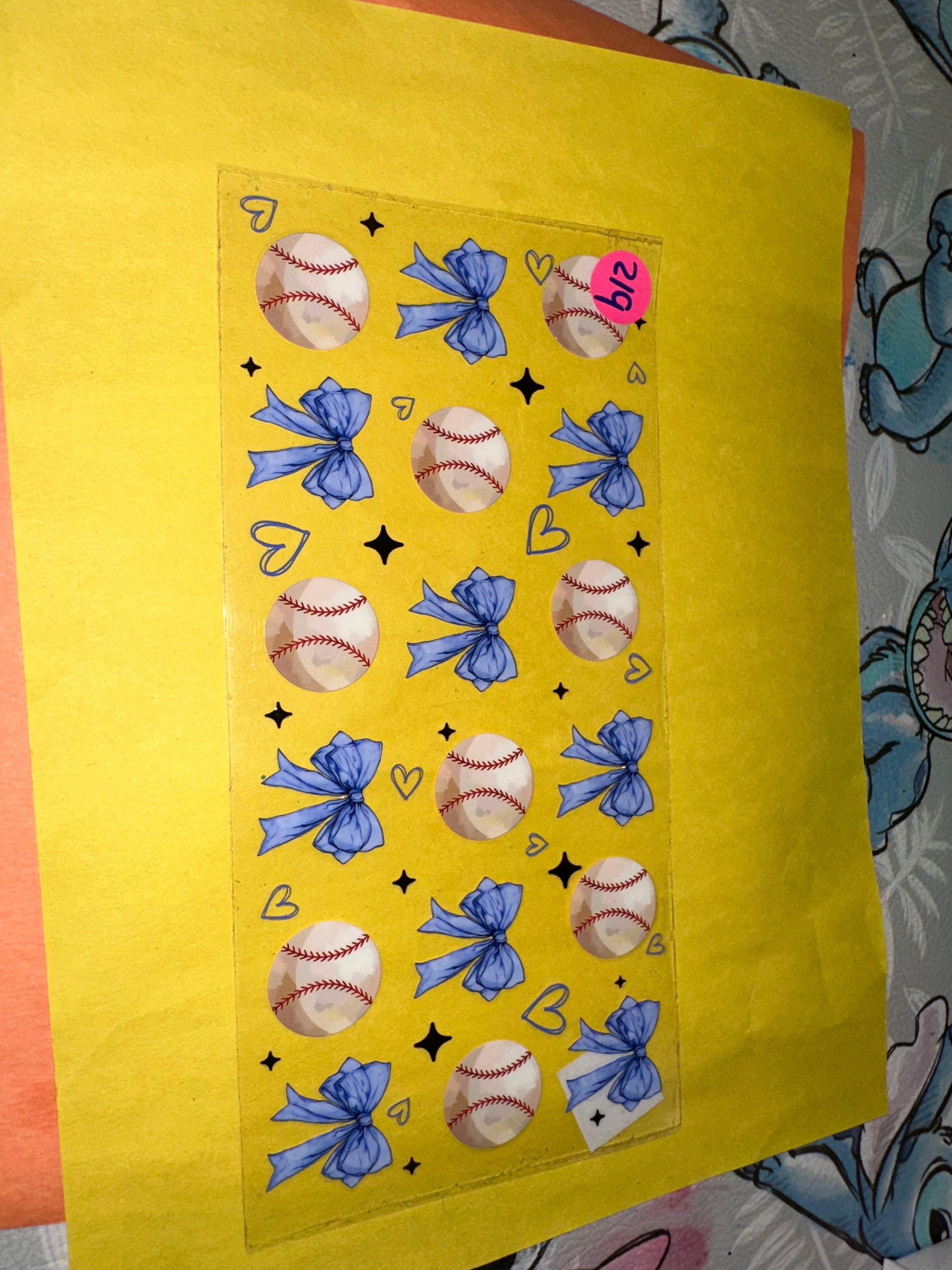 Softball bows #219