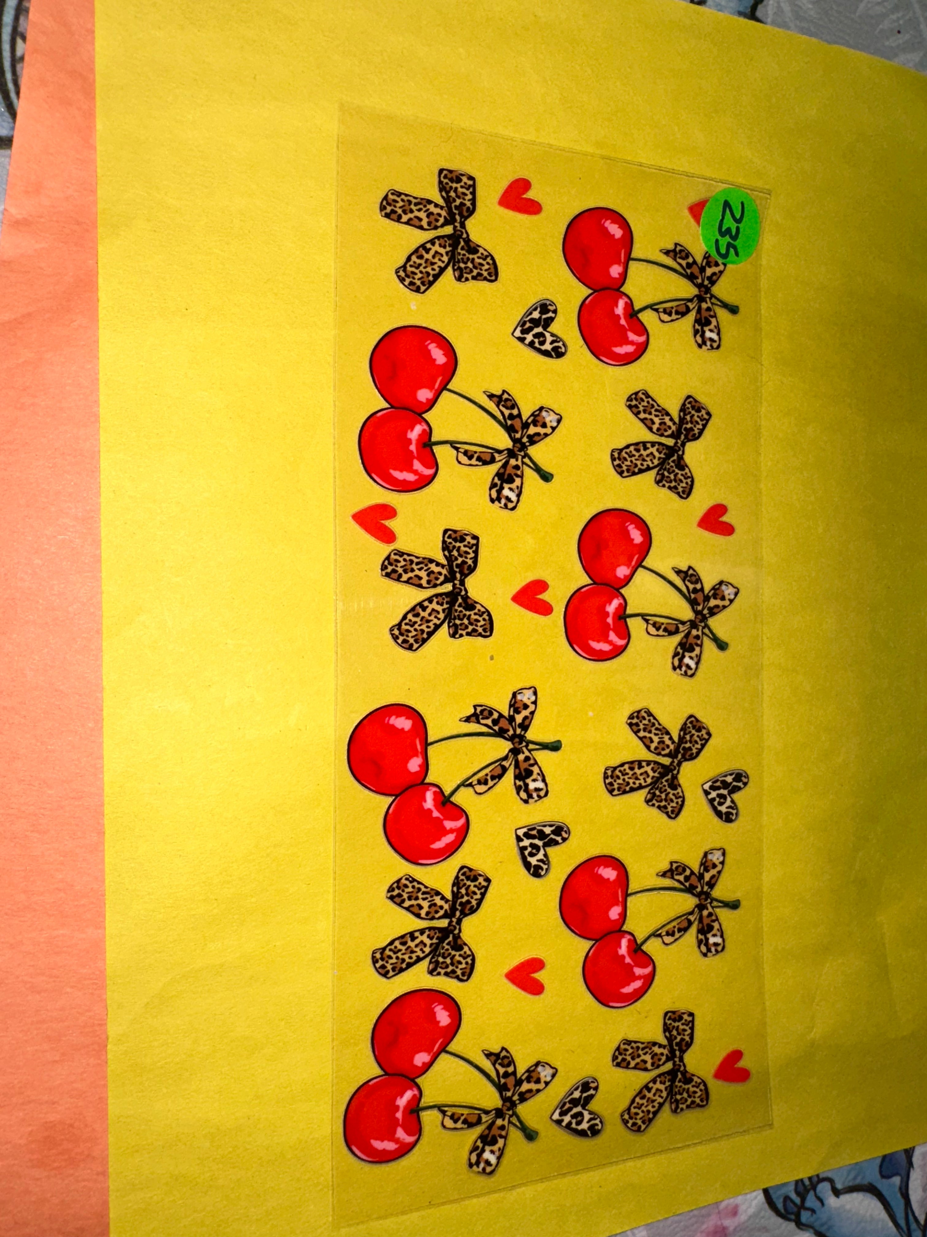 Cherries & Bows #235