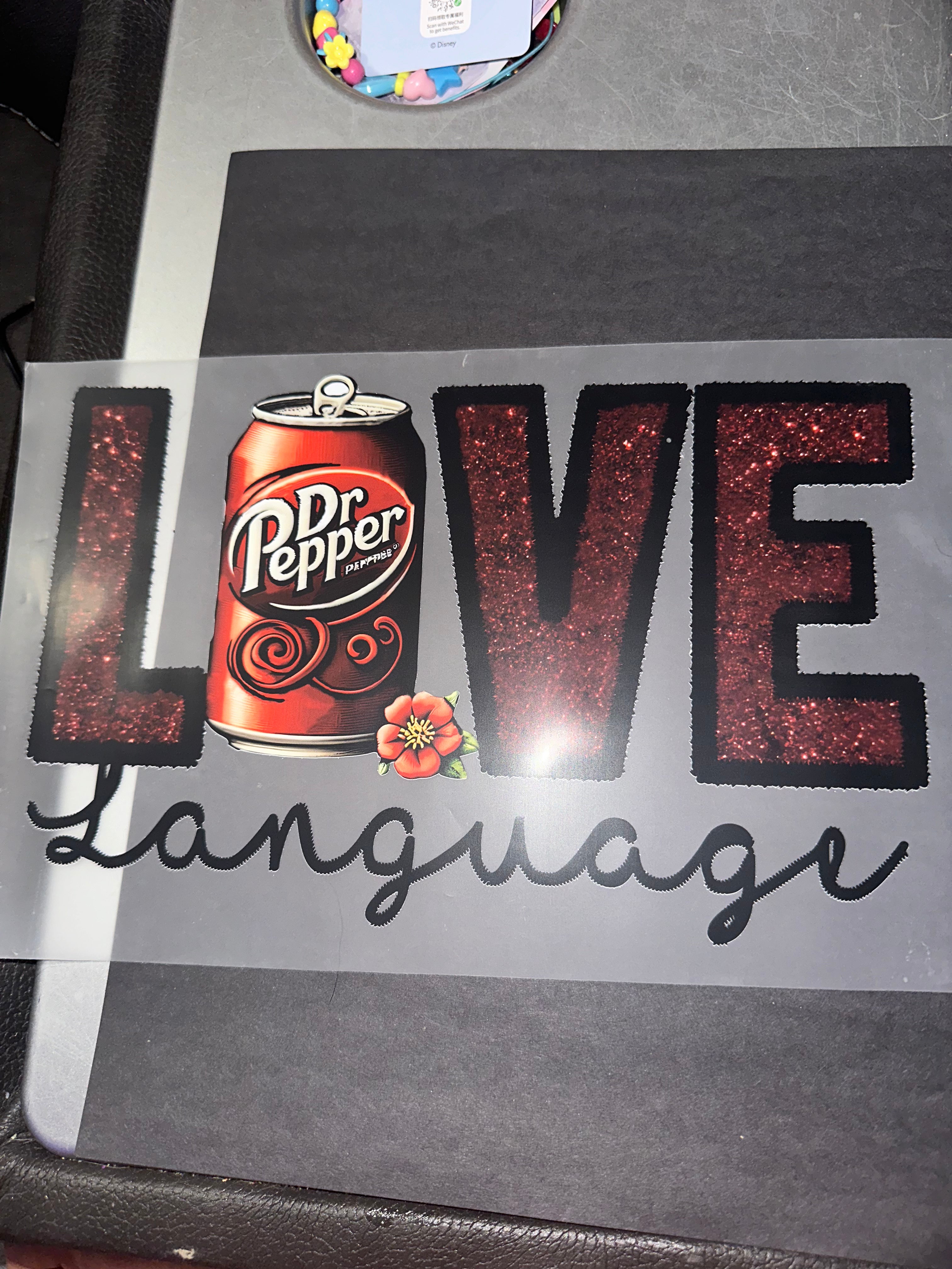 Dr Pepper love language