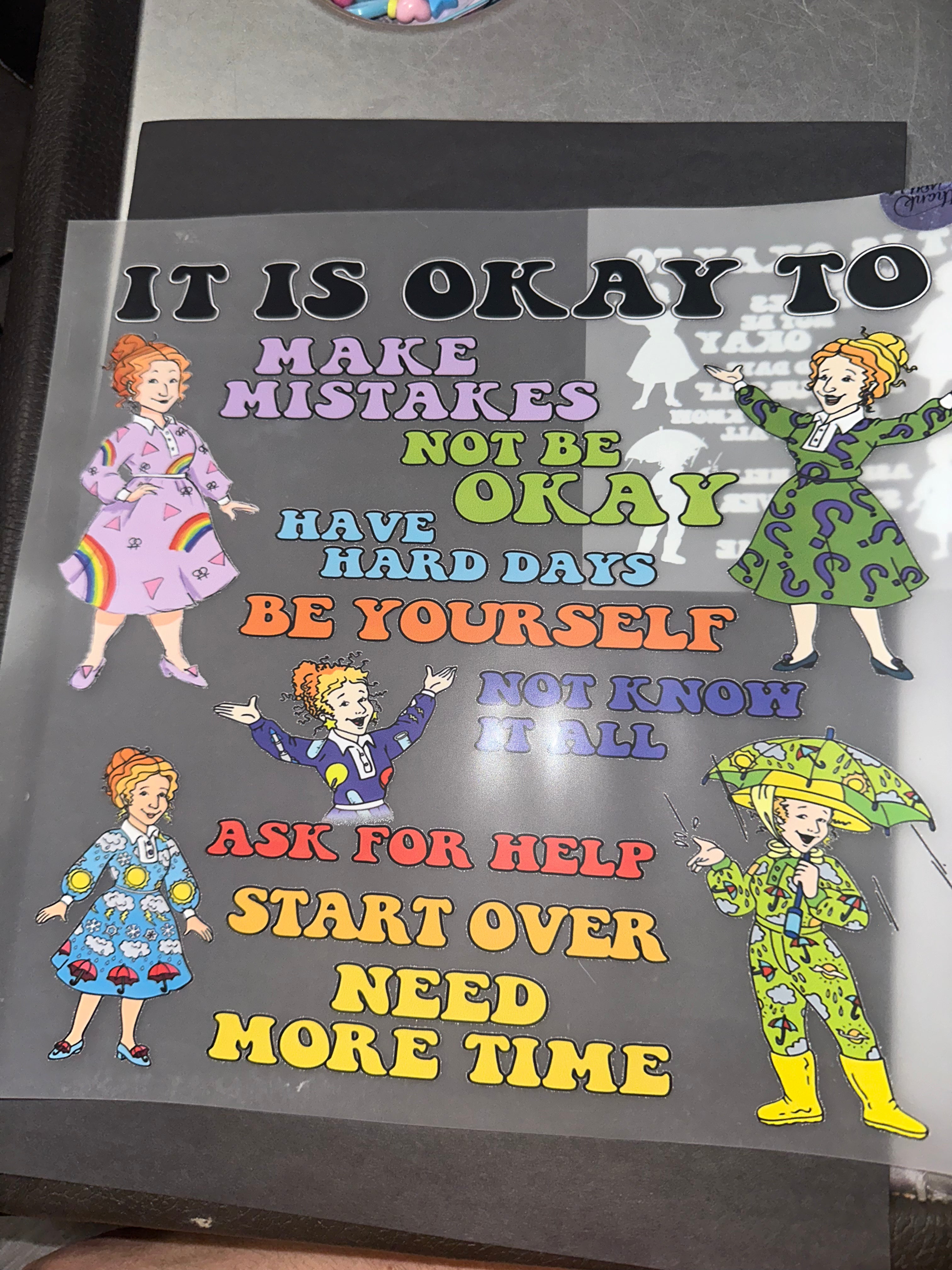 It’s okay to