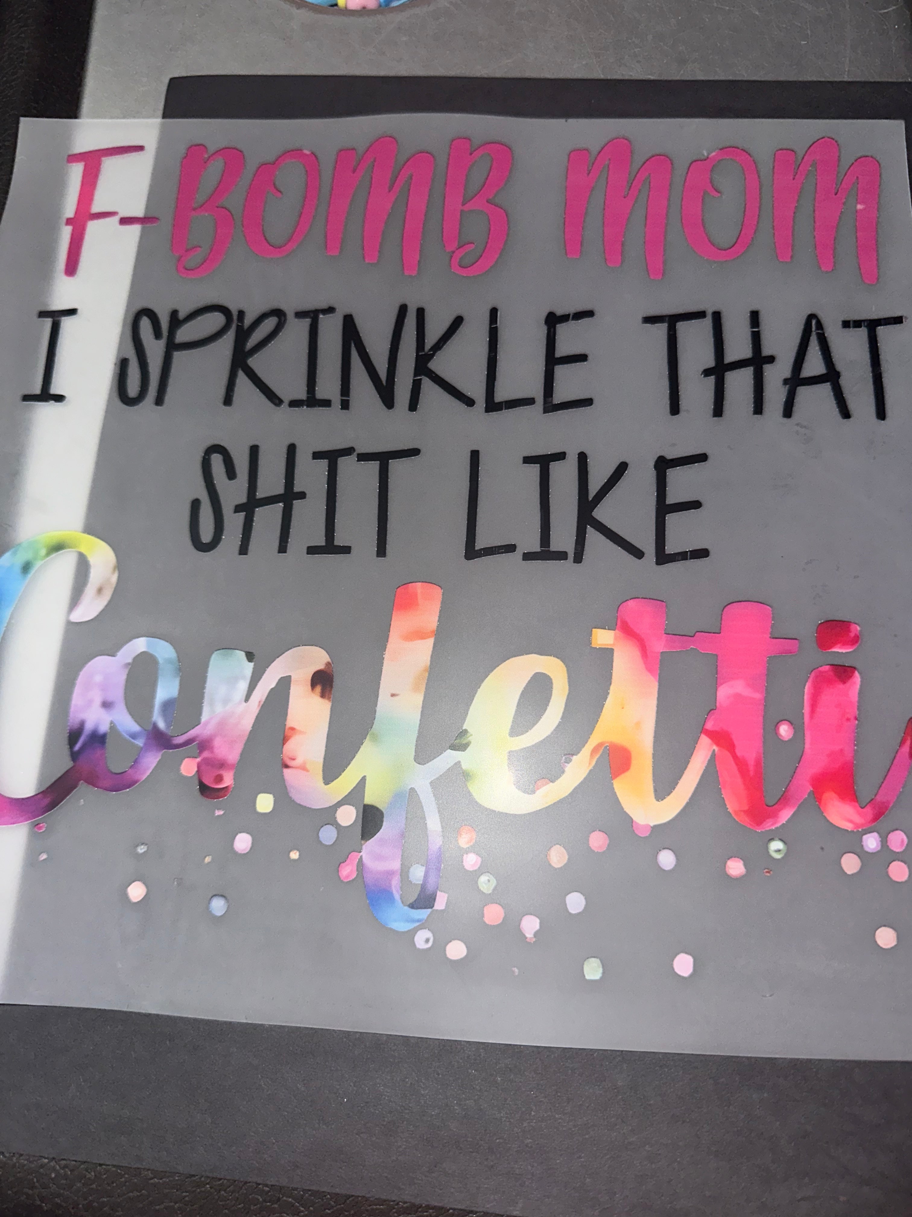 F bomb mom