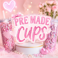 Live sale premade cups
